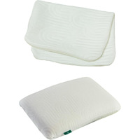 The White Willow Soft Fabric Pillow Case 22L x 14W x 4H Inches, Washable, Removable Zippered Pillow Cover Only, Fits Small Size Bed Pillow- Multi