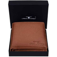 URBAN FOREST Stan Redwood Minimalist Leather Wallet for Men