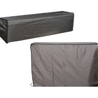 Yellow Weaves Polyvinyl Chloride (Pvc) 100% Waterproof And Dust Proof Split Ac Cover For 1.5 To 2.0 Ton Cover - (Grey)