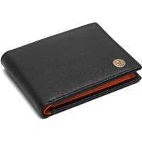 WildHorn Black & Tan Leather Wallet for Men I Ultra Strong Stitching I 6 Card Slots I 2 Currency & 2 Secret Compartments I 1 Coin Pocket