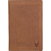 WildHorn Leather Passport Holder for Men & Women (Tan H)