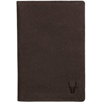WildHorn Leather Passport Holder for Men & Women (Brown H)
