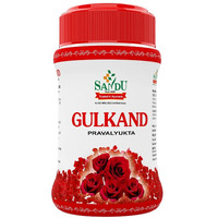 Sandu Gulkand (Pravalyukta) | Made Using Organic Hand-Picked Rose Petals | Excellent Coolant (400 g)