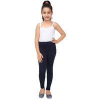 Robinbosky Premium Girls Blue Leggings(12-18 Months(18), Navy)