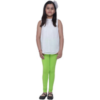 Robinbosky Premium Girls Green Leggings(18-24 Months(20), GREENFLASH)