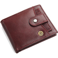 WildHorn Leather Wallet for Men (Maroon)