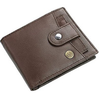 WildHorn Leather Wallet for Men (Carob Brown)
