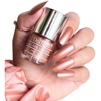 DeBelle Gel Nail Polish Roseate Gold (Metallic Rose Gold Nail Paint)|Non UV - Gel Finish |Chip Resistant | Seaweed Enriched Formula| Long Lasting|Cruelty and Toxic Free| 8ml