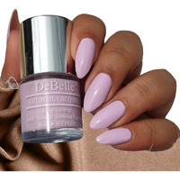 Debelle Gel Nail Polish Lilac Bloom (Soft Lilac Nail Paint)|Non Uv - Gel Glossy Finish |Chip Resistant | Seaweed Enriched Formula| Long Lasting|Cruelty And Toxic Free| 8Ml
