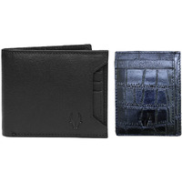 WildHorn Black Leather Men s Wallet (699710)