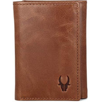 WildHorn Rfid Protected Leather Wallet For Men,Tan
