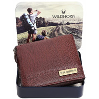 WildHorn Garnet Maroon Leather Men s Wallet (699709)
