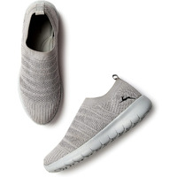Marc Loire Women s Athleisure Active Wear Slip-On Sneaker Shoes (Grey, Numeric_8)