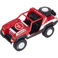 Giggles Funskool - Mrf Racing Jeep, Multicolour Push And Go Vehicle, Develops Hand-Eye Coordination, 12 Months & Above, Infant And Preschool Toys, Multicolor