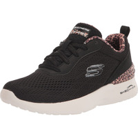 Skechers Womens Skech-Air Dynamight-Wild Lead Black/White Sneaker - 3 Uk (149752)