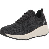Skechers Womens Bobs Sparrow 2.0 - Wind Chime Blk Sneaker - 4 Uk (7 Us) (117256), Black