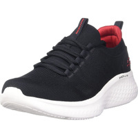 Skechers Mens Skech-Lite Pro - Faint Flair Black/Red Casual Shoe - 8 Uk (232593)