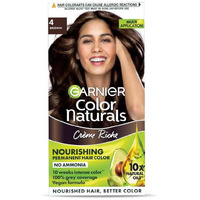 Garnier Color Naturals Crme Hair Color, Shade 4 Brown, 70Ml + 60G