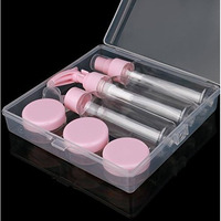 Vihax 4 In 1 Travel Bottle Refillable Lotion Bottles Sets Travel Dispenser Bottle Sets Reusable Lotion Container For Travel Supplies And Camping Especially For Sanitizer (Cosmetic Bottle)