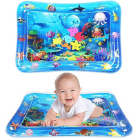 Episkey Baby Kids Water Play Mat Toys Inflatable Tummy Time Leak-Proof Water Play Mat, Fun Activity Play Center Indoor And Outdoor Water Play Mat For Baby (Water Play Mat), Multicolor