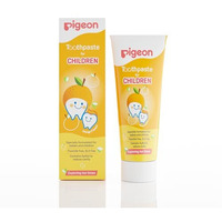 Pigeon Orange Toothpaste,For Babies And Children,Fluroide -Free,Sls Free,Color Free,Paraben Free, Ph Friendly, 45 G,Deep Clean