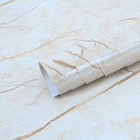 Sarvatray Pvc Vinyl Stickers - Cream No1, Heat Resistant, Self-Adhesive Wallpaper For Kitchen Platform