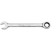 Yato Combination Ratchet Wrench Yt-01908 Spanner Set Tools Kit|Tool Set|Carbon Steel Spanner|Industrial Use|Tool Kit Set For Home|Toolkit|Spanner Kit|Combination Ratchet Spanner Set | 8Mm