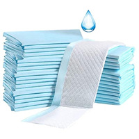 Cuff- Shield Underpads, Super Absorbent Polymer & Soft Surface (Large, 60X90 Cm, Pack Of 20 Pcs, Blue)