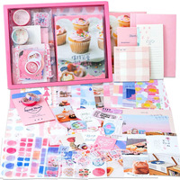 The Autostory Paper Junk Journal & Scrapbook Kit: A6 Notebook, Stickers, Diy Set With Vintage Aesthetic & Creative Decor Journaling Supplies. Ideal Gifting For Teens, Girls (My Sweetheart, Pink)