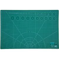 Home Buy Double Sided Self Healing Plastic Eco Friendly 5 Layers Cutting Mat Imperial/Metric A3 (18 X 12Inch, Multicolour)