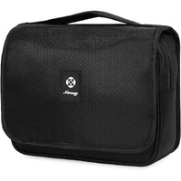 Bestottam Travel Toiletry Bags Hanging Multi-Function Cosmetic Bag Makeup Bag For Women (Black)