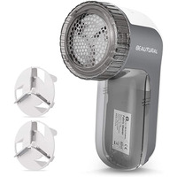 Beautural Portable Fabric Shaver And Lint Remover, Sweater Defuzzer With 2-Speeds, 2 Replaceable Stainless Steel Blades, Battery Operated, Remove Clothes Fuzz, Lint Balls, Pills, Bobbles