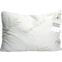 Sleepsia Premium Memory Foam Queen Size Pillow For Sleeping - Rayon Derived From Bamboo Pillow For Neck Support, Side & Back Sleepers With Washable Pillow Case - Adjustable (28X20)