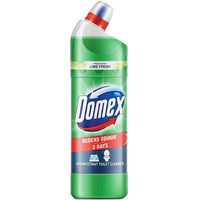 Domex Freshguard Toilet Cleaner,Lime Fresh, 1 Ltr, Removes Tough Stains And Odour, Provides Freshness For 100 Flushes