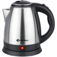Bajaj Ktx 1.5 Litre Dlx Electric Kettle | 1350W Kettle With Stainless Steel Body | Cordless Operation | Auto Shut-Off Mechanism | 2-Yr Warranty Black