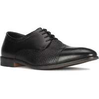 Hush Puppies Mens Deen Derby 1 Black 1 Uniform Dress Shoe - 7 Uk (8244890)