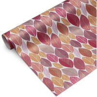 Little Birdie Gift Wrapping Paper Sheets Dense Foliage Rosy Notes 20 X 30Inch 6 Sheets |Gift Papers For Packaging |Gift Covers Wrapper Roll|Colorful Wrapping Paper|1 Designs X6,Multi