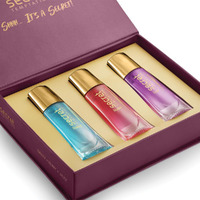 Secret Temptation Eau De Parfum Gift Set For Women, Pack Of 3 (3X30Ml) | Premium Long-Lasting Perfume Gift Pack | Elegant & Luxurious Fragrances With Ruby, Daisy & Jazz | Best Gift For Her For Any Occasion