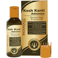 Patanjali Kesh Kanti Advance Herbal Hair Expert Oil 100Ml, Stronger & Longer Hair For Women & Men, Nourishing Hair Oil Enriched With Amla, Reetha, Kalonji & Shikakai