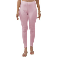 Lyra Women Solid Premium Cotton Ankle Length Leggings | Mid-Waist | Fashionwear