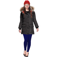 Lux Lyra Women's Stretch Fit Winter Leggings Wl_Fs_Royal Blue_L