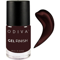 Odiva Gel Finish Nail Polish Quick Drying, Long Lasting, Chip Resisting Formula With Full Coverage 11 Ml (029 Royal Treatment (Purple))