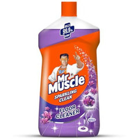 Mr. Muscle Floor Cleaner Liquid, Lavender, 1000Ml | Disinfects And Restores Shiny Floors | Kills 99.9% Germs