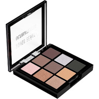 Swiss Beauty Ultimate 9 Pigmented Colors Eyeshadow Palette Long Wearing And Easily Blendable Eye Makeup Palette Matte, Shimmery And Metallic Finish - Multicolor-05, 6G