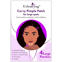 Urban Yog Acne Pimple Patch - Invisible Facial Stickers Cover With 100% Hydrocolloid, Pimple / Acne Absorbing Patch (Curvy Pimple Patch) - Pack Of 1