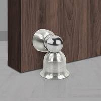 Plantex Door Stopper For Home/Magnet Door Stopper/Door Holder For Main Door/Magnetic Door Stopper For Home - 3 Inch (Matt Finish)