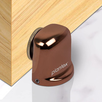 Plantex Heavy Duty Door Magnet Stopper/Door Catch Holder For Home/Office/Hotel, Floor Mounted Soft-Catcher To Hold Wooden/Glass/Pvc Door - Set Of 40 (193 - Rose Gold)