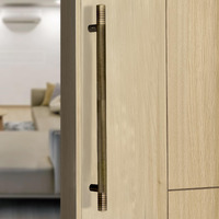 Plantex Heavy Duty Door Handle/30 Inch Main Door Handle/Door Pull-Push Handle/Door & Home Decor - Pack Of 1 (Brass Antique) - 3 Years Warranty