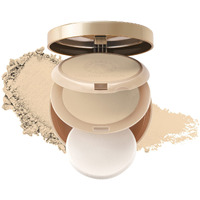 Colors Queen Brightness 2 In 1 Compact Powder | Oil Control, Lightweight Compact Powder With Spf To Protect Skin From Sun | Compact Powder For Women (Warm Ivory)