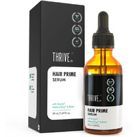 Thriveco Anti-Grey Hair Prime Serum | Reverses & Limits Hair Greying | Arcolys + Biotin + Black Tea Extract | Light-Weight, Non-Sticky & Odourless | For Men And Women | 50 Ml